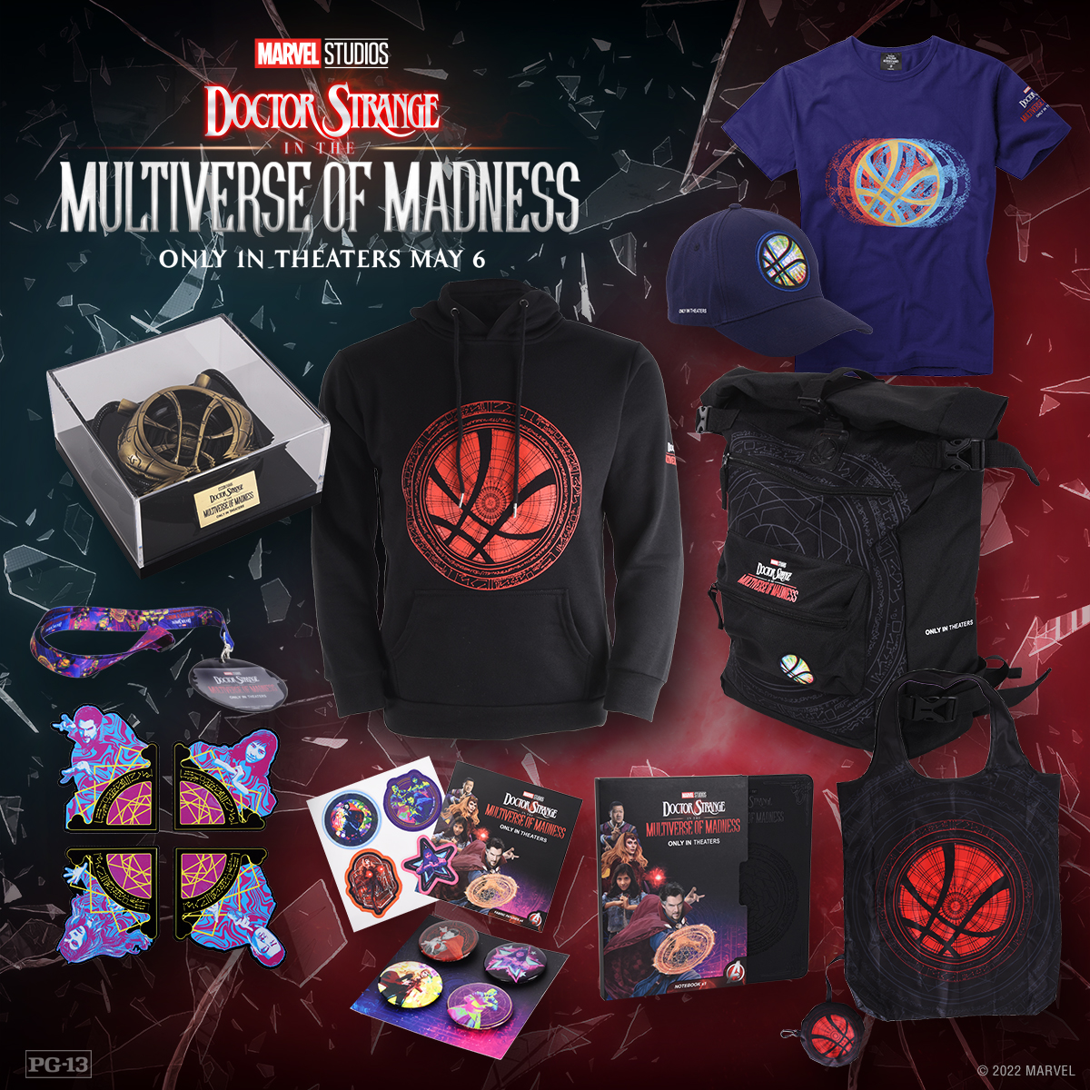 megaplextheatre's tweet image. Take the Multiverse home with this #DoctorStrange prize pack! Enter for your chance to win.

To enter:
1 - Follow us
2 - Like this tweet.
3 - Comment w/ #MegaplexSweepstakes

Contest ends 5/16/22. 1 entry per person. 18+ to enter. UT/NV Residents only. 🎟️: bit.ly/DoctorStrange2…
