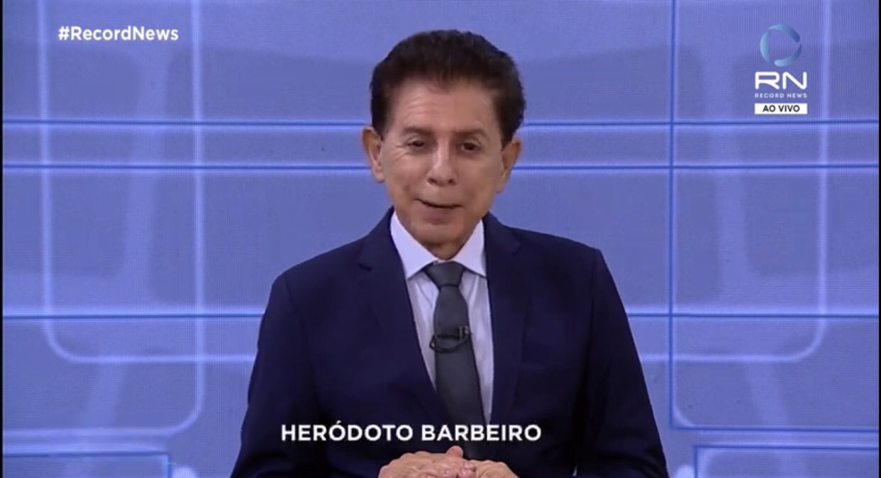 Heródoto Barbeiro e Kelly Godoy vão apresentar novo telejornal na Record  News