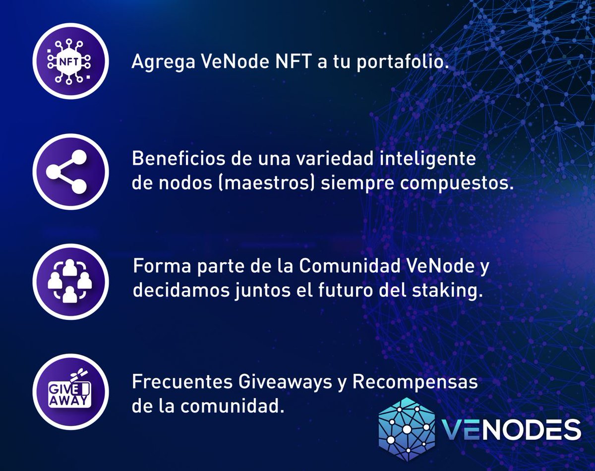 VeNodes_ES's tweet photo. Estamos inmersos en la comunidad de #VeNodes $VET. La voz de cada miembro de nuestra comunidad cuenta. Todas las sugerencias de la comunidad/proyecto se tomarán en serio sin importar cuántos #NFT posea. ¡Mantente al tanto! 
#VeChain #NFTCommmunity #VeFam #NFTProject  #community https://t.co/ETmz769D6z