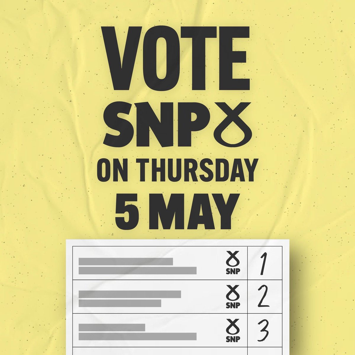 I’m #SNPbecause the SNP first and foremost stand up for Scotland. 

And in a Tory cost of living crisis, our families and our communities need that now more than ever. 

#VoteSNP