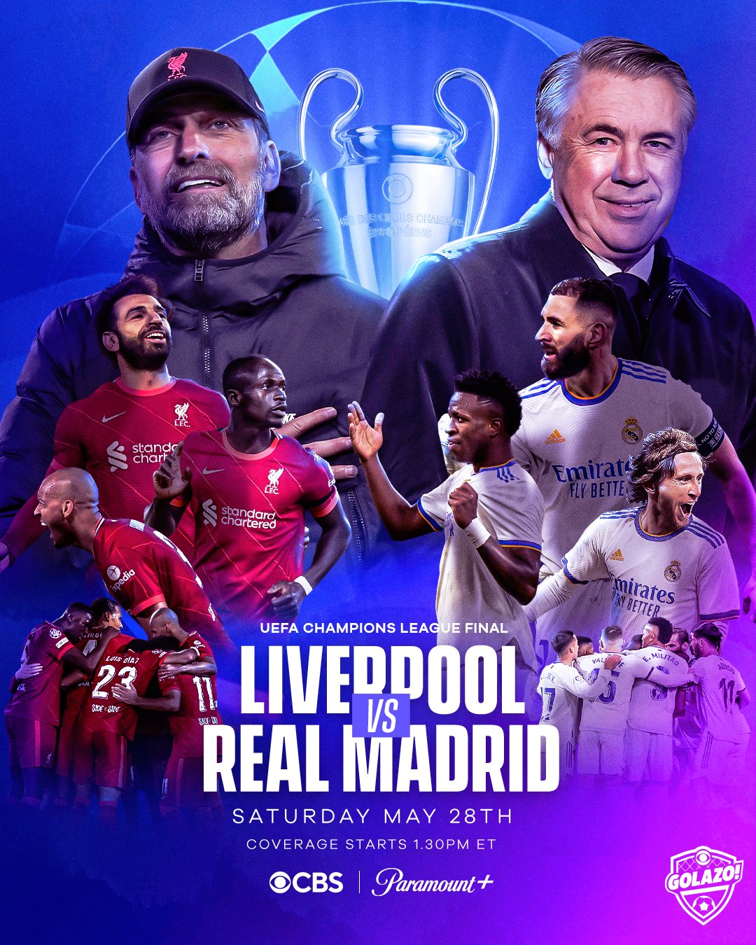 Uefa unveil Madrid final Champions League poster - AS USA