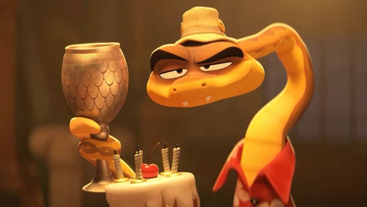 sidesparkanim's tweet photo. Mr Snake in The Bad guys is probably the best thing I’ve seen this year.

The snake played a guitar, I can only imagine what was going on in the animator’s head https://t.co/Zit8SyvT0p