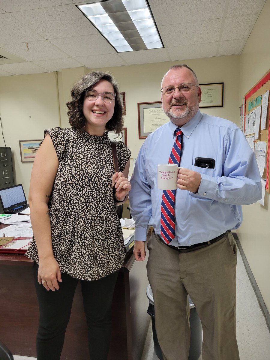 castickney's tweet photo. Thank you, @WesleyFloydNC, for a great visit to Mattamuskeet Early College and High School! Always love talking education with you. Here's a leader who truly is #DoingWhatIsBestForKids! It was a pleasure to join @kneldukes of @EducationNC! @NERESANews @sgbstock1 https://t.co/SBaphAy5qG