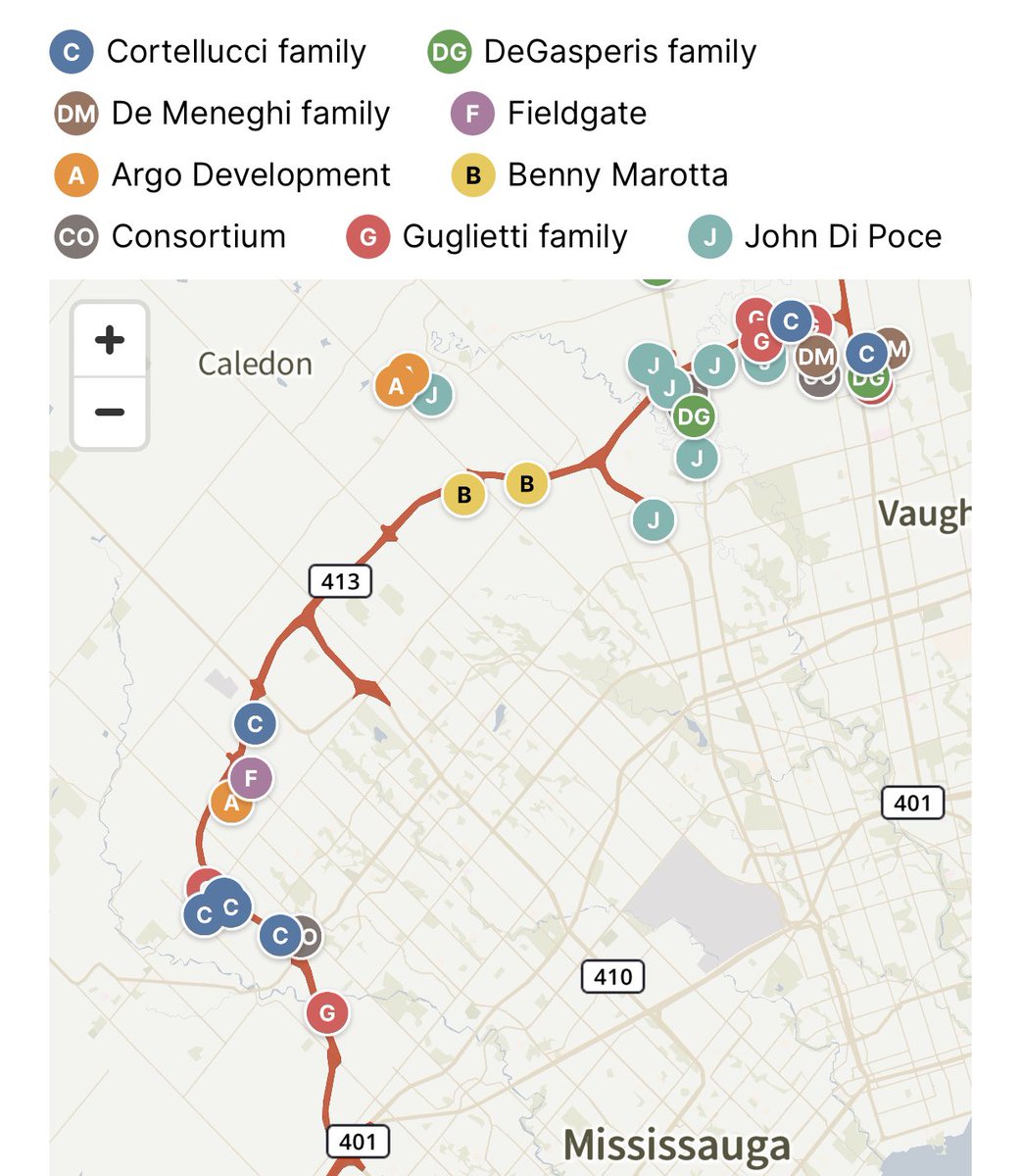 Unbranded63's tweet photo. Sights to see on Ford's proposed 413 highway. https://t.co/QuwM9v0XuW