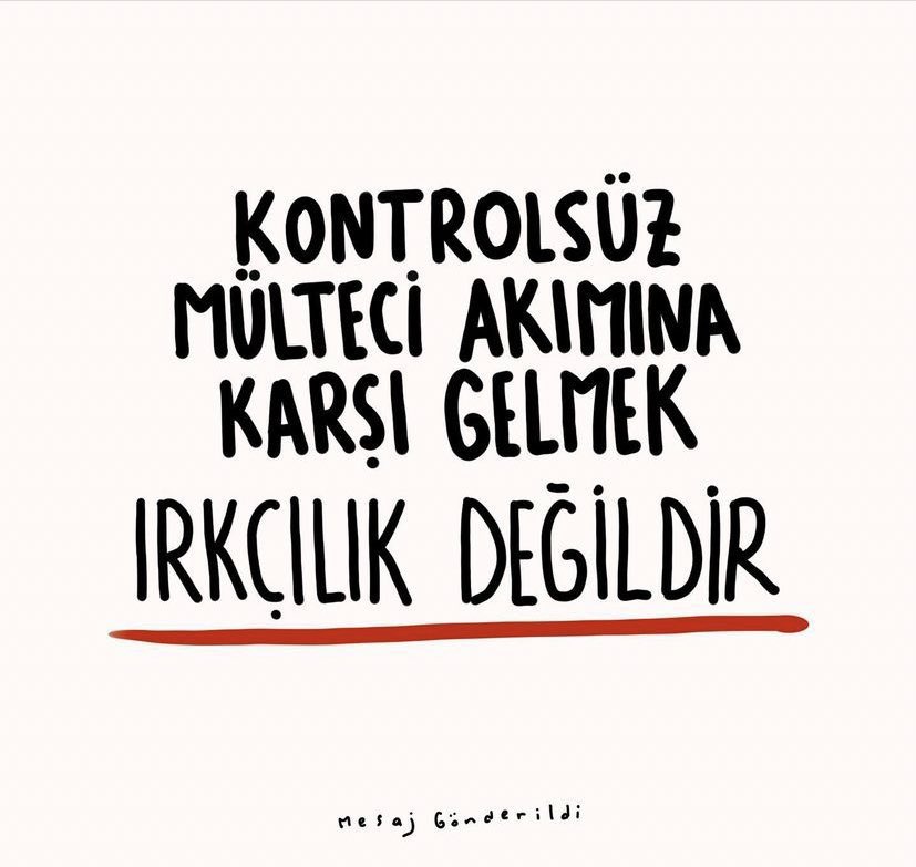 #MulteciİSTEMİYORUM #Sığınmacıİstemiyoruz  #SessizDeğilizEylemdeyiz #ırkcıyım
