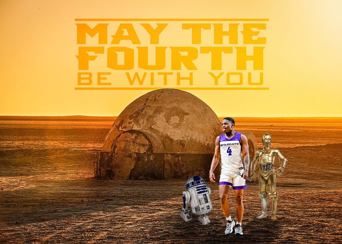 A long time ago in a galaxy far, far away… #GoWildcats