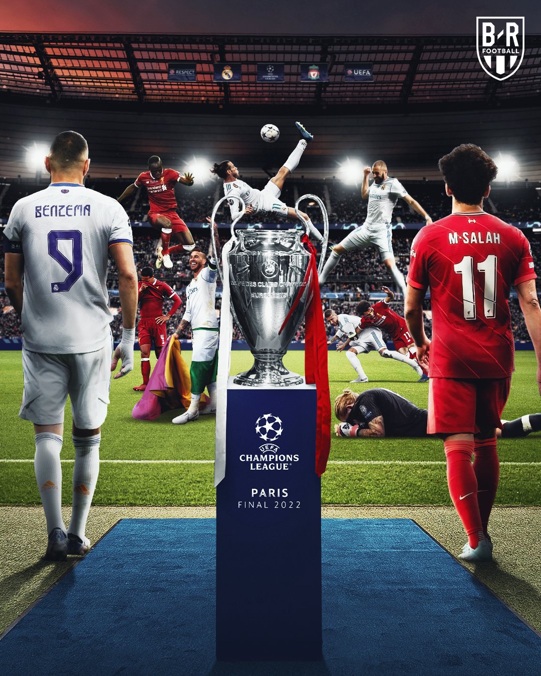 Final da Champions League, Liverpool x Real Madrid, é exibida em