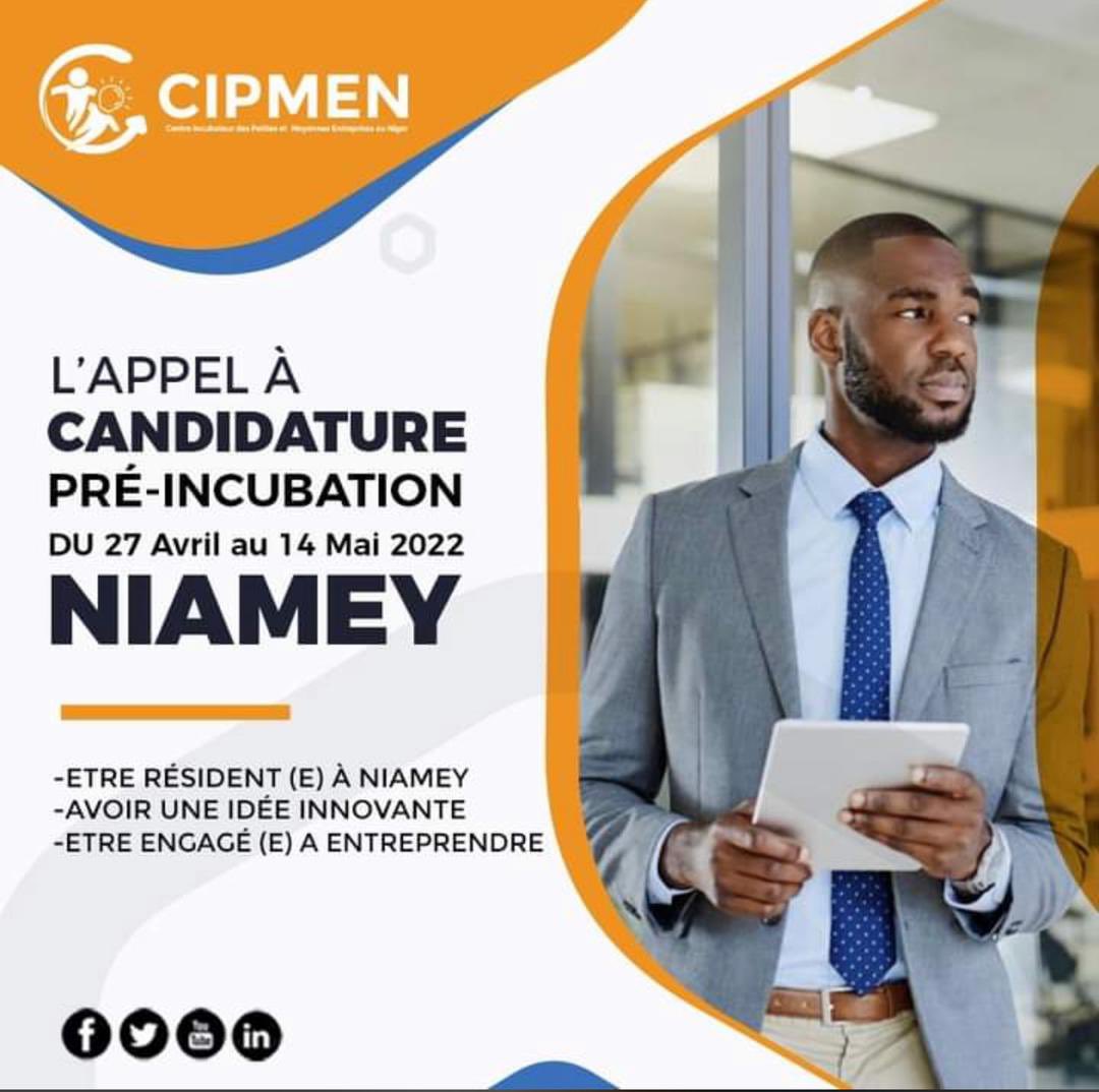 ADULeads's tweet image. Faites partie de la prochaine cohort des pré-incubés du CIPMEN et devenez plus fort ou forte face au monde du business grâce à leur super programme de formation et de coaching !

#CIPMEN #entrepreneur #entrepreneuriat #Niger #Sahel #ADU #ILIMI #Niger