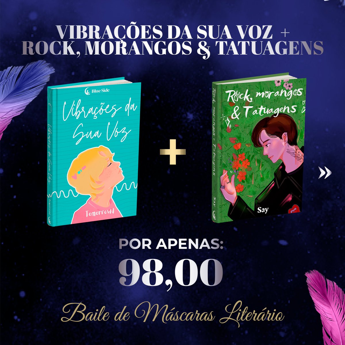 editorablueside's tweet photo. [🎭] Esses são alguns dos combos incríveis que estão disponíveis em nosso site até dia 08/05 as 23:59.
E o melhor de tudo é que comprando qualquer coisa em nosso site durante o evento você ainda ganha um brinde extra!  ✨🎭  https://t.co/Fu8HHKSx00 https://t.co/PxcLfXLngX