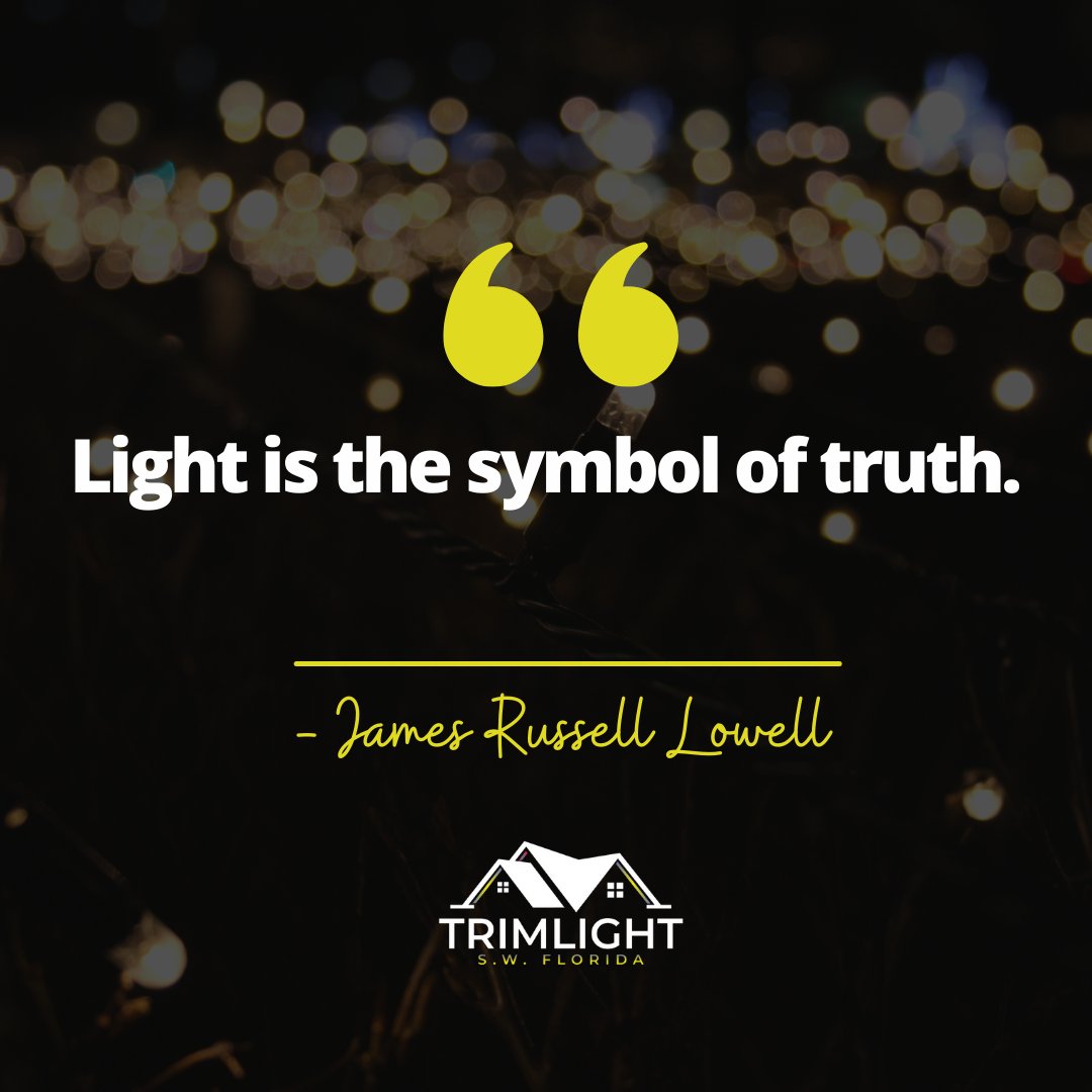 "Light is the symbol of truth." - 𝐉𝐚𝐦𝐞𝐬 𝐑𝐮𝐬𝐬𝐞𝐥𝐥 𝐋𝐨𝐰𝐞𝐥𝐥
===========================================
✨✨✨✨✨✨✨✨✨✨✨✨✨✨✨✨✨✨✨✨✨✨✨
#trimlight #lighting #swfl #Naples #florida #trimlightswflorida