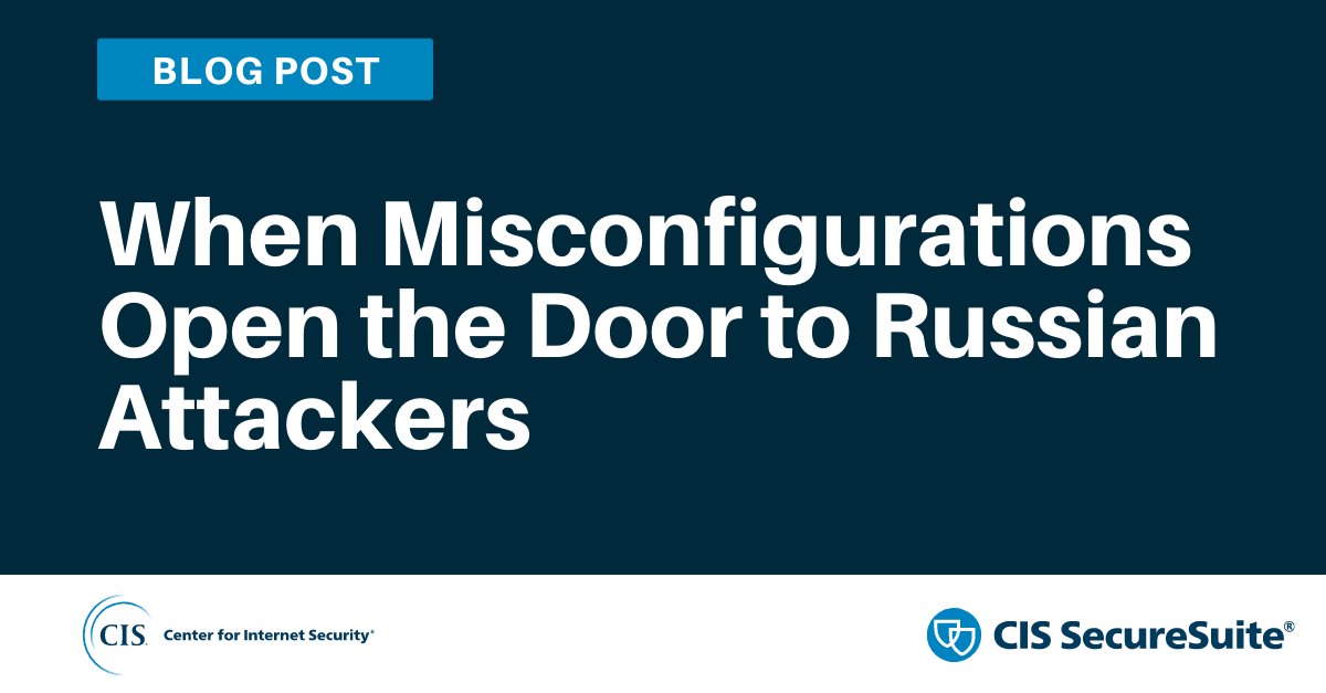 CISecurity's tweet image. Configuration mistakes were responsible for a third of data breaches that resulted from human error in 2021. Learn tips on how to shut down #misconfigurations here. #cybersecurity #cyberattack bit.ly/3JZh96U