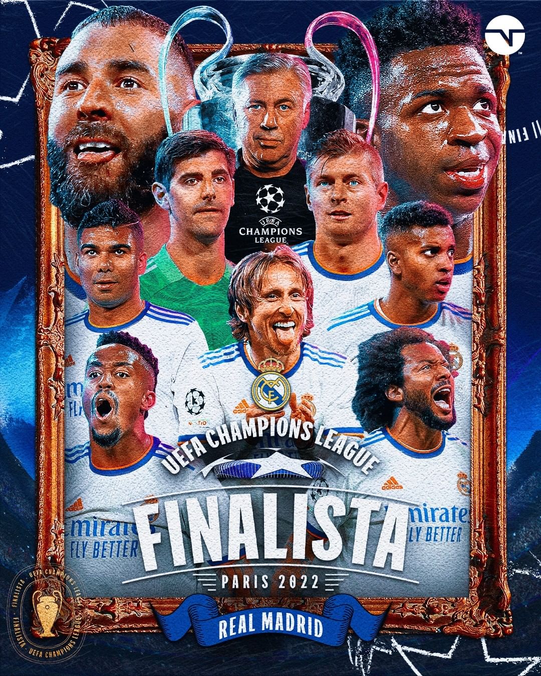 TNT Sports BR on X: SEGUE O LÍDER, PAI! 🔥⚪ O Real Madrid DOBROU o número de títulos do Milan, segundo colocado no ranking de maiores campeões da Champions League! Vai demorar