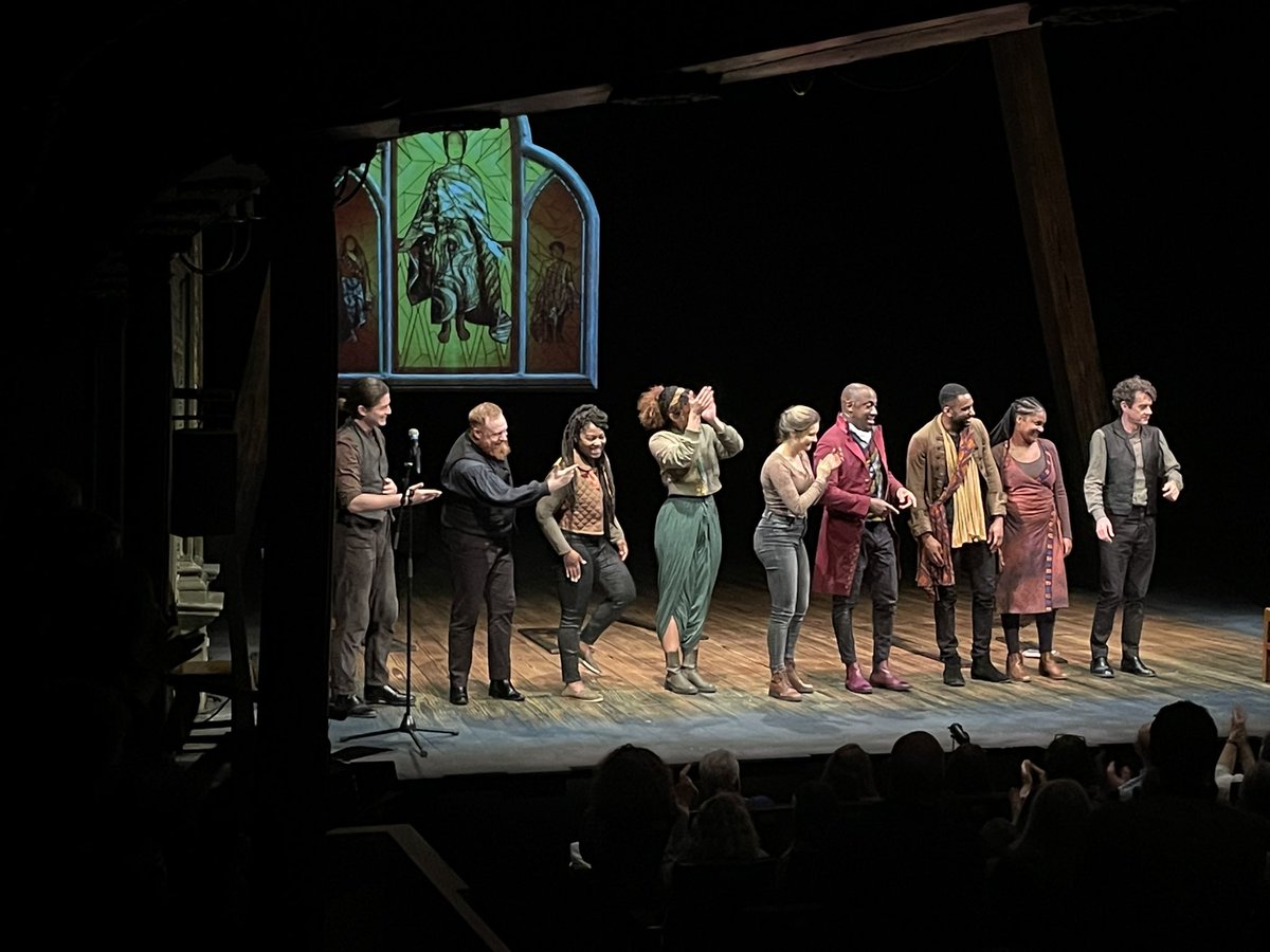 #TheMeaningofZong. Compelling, uncomfortable, essential theatre @BristolOldVic. Amazing cast and music. Thanks to @OsborneClarkeUK for the invitation and nice to connect with @bernarddonoghue too!