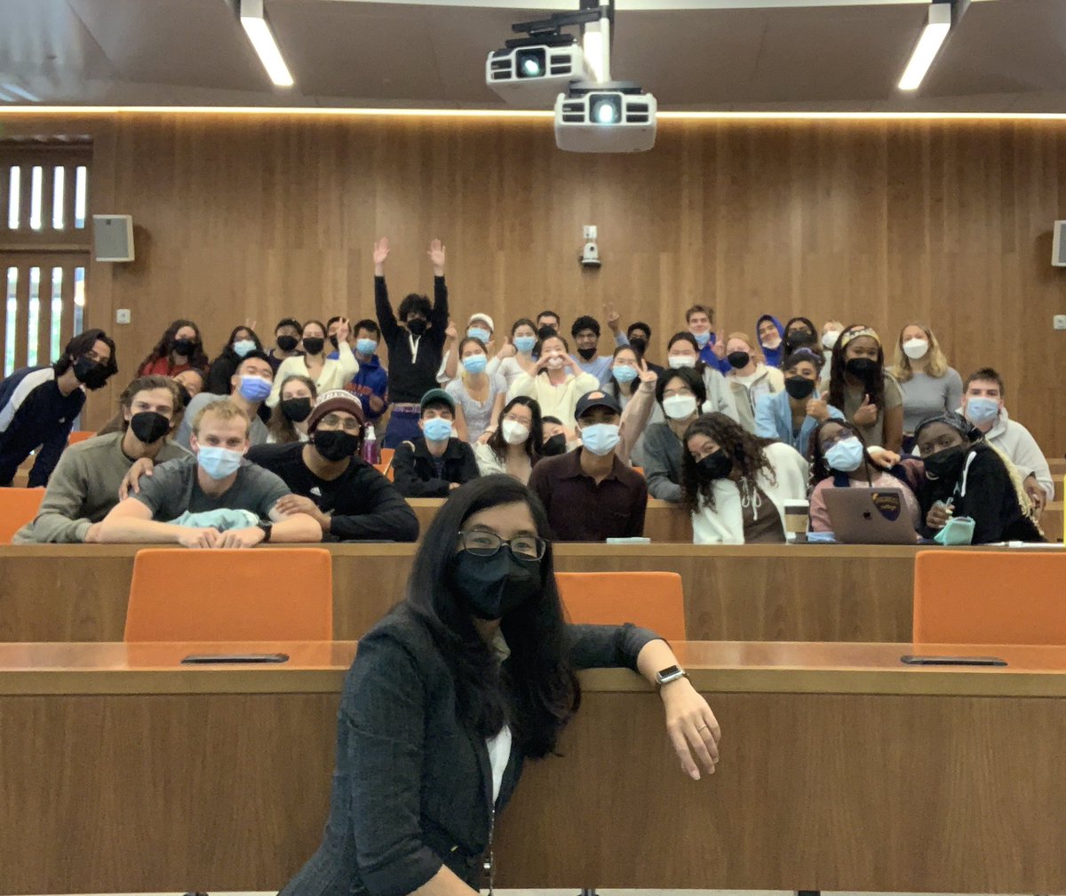 ChelseaAnorma's tweet photo. Wrapping up my semester with these wonderful humans…It’s been an honor and a privilege teaching them OChem this year @pomonacollege ! https://t.co/xvMNkpXBxe