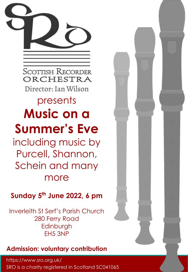tenten1642's tweet photo. Scottish Recorder Orchestra @ScottishRecord1 will be back in Edinburgh next month!
If you can come listen to us, that would be awesome! We are ever better and stronger after the covid time! https://t.co/nFDWuBZU8N