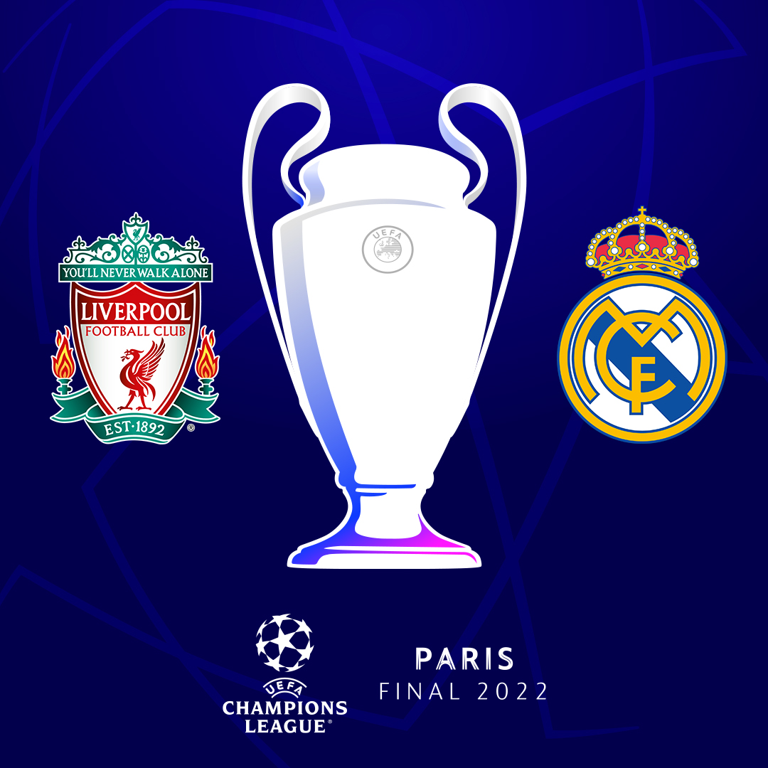 UEFA Champions League on Twitter: "Liverpool 🆚 Real Madrid... The 2022  #UCLfinal is set! 🏆 #UCL https://t.co/GYFrvIHsUh" / Twitter