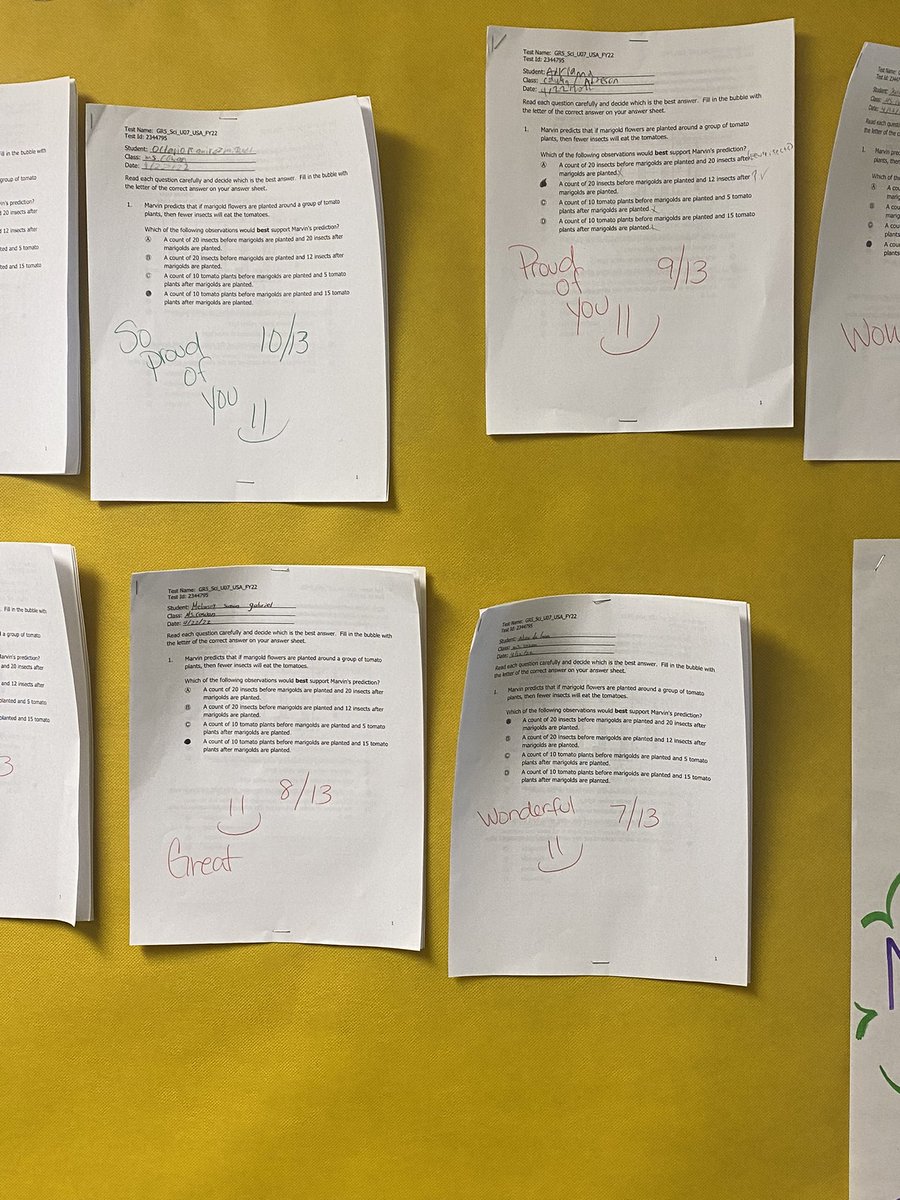 Collins077's tweet photo. Special SHOUT OUT to Ms. Cowan @WestRivieraES @McKnight_WRES I walked upstairs this morning after the meeting and FOUND THIS SSA COUNTDOWN🎯AND student work displayed💯. Thanks for all that you do! @Area4SuptPBCSD @pbcscience @AdrienneHowar11 @evacwynar https://t.co/FSlCoeiaGV