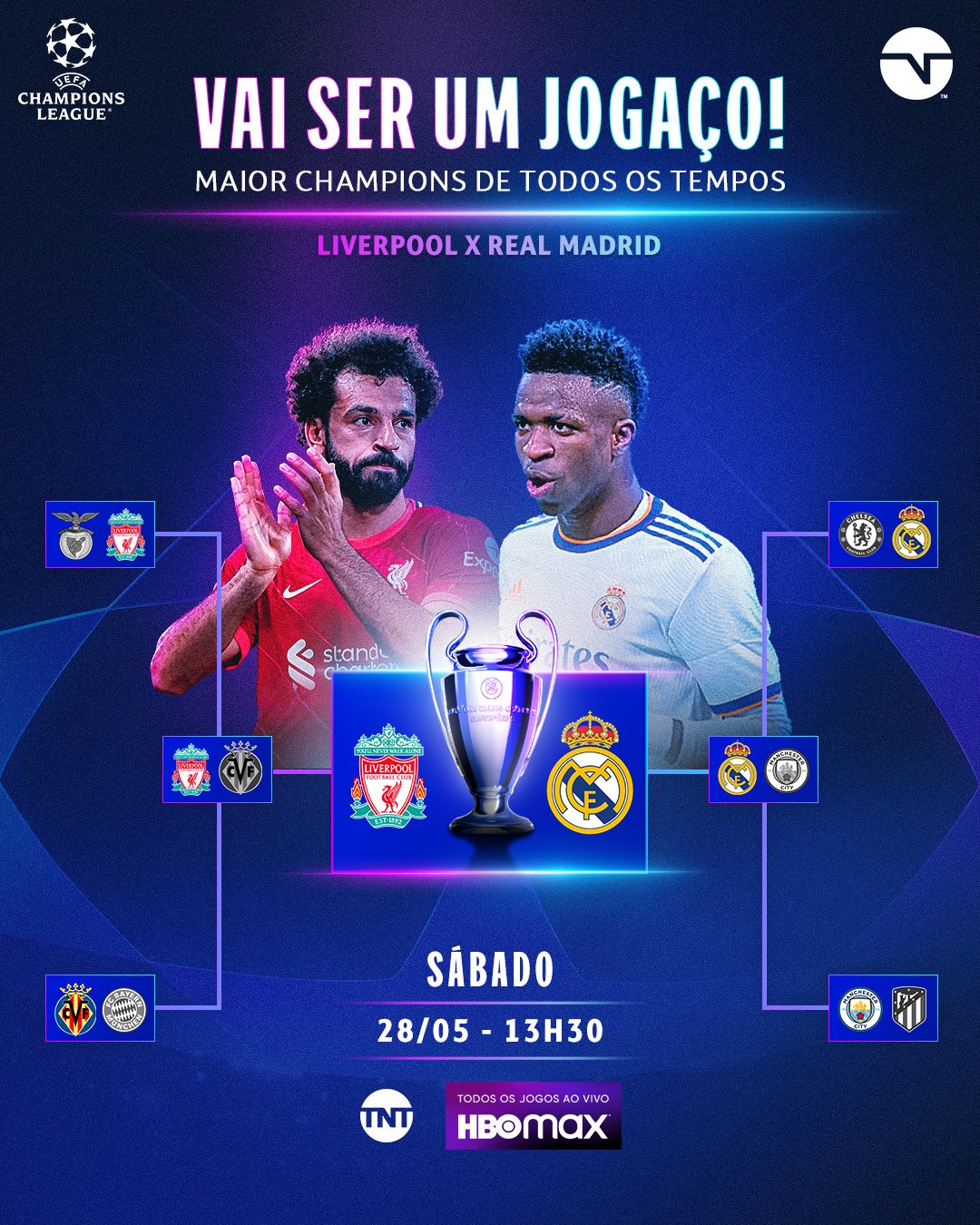 TNT Sports Brasil - SEMANA DE UEFA CHAMPIONS LEAGUE! E é a MAIOR