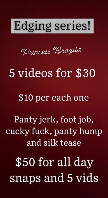 Wishful Wednesday cuckies https://t.co/qhZMxJYnT3<a href="/tag/goddess"class="tags"><span>#goddess</span></a><a href="/tag/feet"class="tags"><span>#feet</span></a><a href="/tag/mistress"class="tags"><span>#mistress</span></a><a href="/tag/findom"class="tags"><span>#findom</span></a><a href="/tag/domme"class="tags"><span>#domme</span></a><a href="/tag/joi"class="tags"><span>#joi</span></a><a href="/tag/sph"class="tags"><span>#sph</span></a>