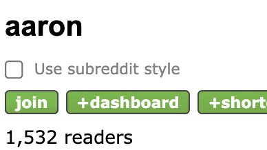 EverySubreddit's tweet photo. Every Single Subreddit #15

r/Aaron

"1. Don't be a dick
2. Do be an Aaron
3. Discuss Aaron stuff" 

Subs: 1,532

Top post: We're just better (424 upvotes)

#Aaron #everysubredditever #reddit https://t.co/y6WABJeiuh