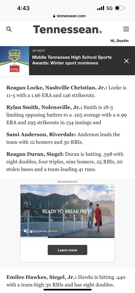 Great to see <a href="/ReaganLocke1/">Reagan Locke</a> on this list of the top 40 players to watch! Much deserved! Proud of you Reagan.