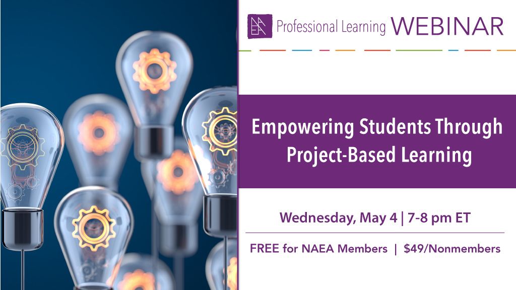 msmichelleland's tweet photo. Looking forward to presenting co-presenting the "Empowering Students Through Project-Based Learning" webinar for @NAEA tonight at 7PM with @JeffLonnett &amp; Andrew Watson! #PBLinFCPS https://t.co/bQfMIqFptH