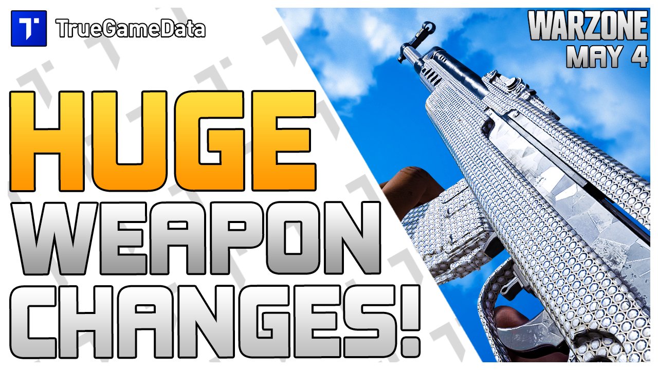 𝗧𝗿𝘂𝗲𝗚𝗮𝗺𝗲𝗗𝗮𝘁𝗮 on Twitter: "Video comparing all the new TTK  numbers of the updated weapons and just covering the long range changes in  general, tomorrow will be SMGs (supposed to be today, but