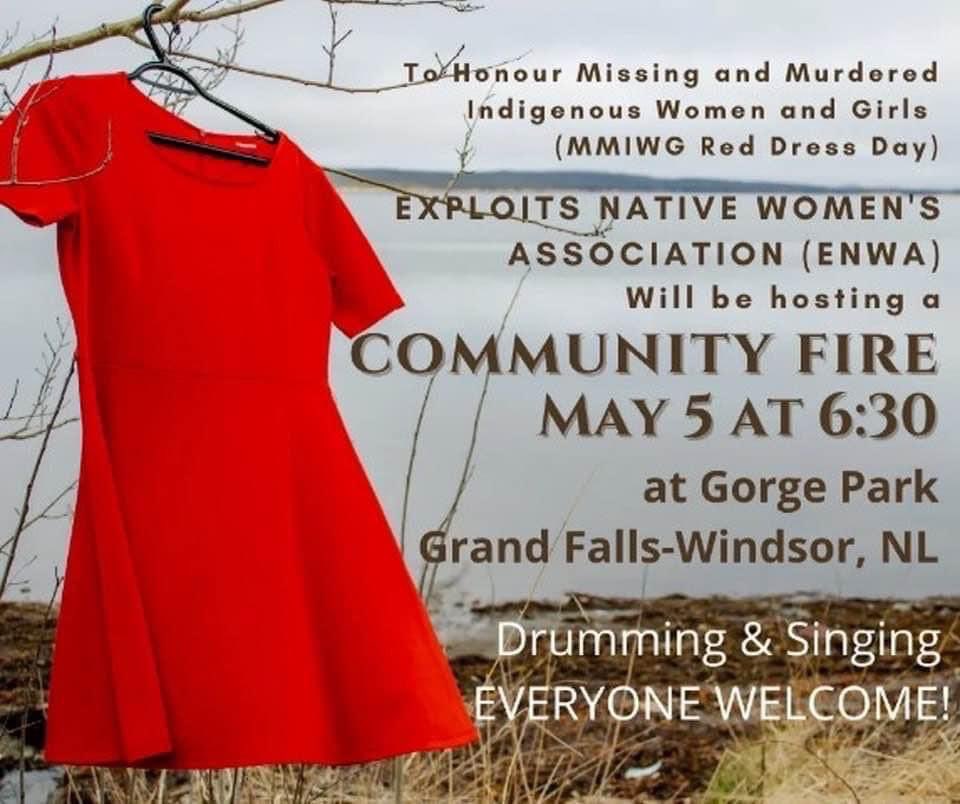 THIS important event is happening tomorrow evening (Thursday) at Gorge Park in Grand Falls Windsor.  (6:30 pm) @irh