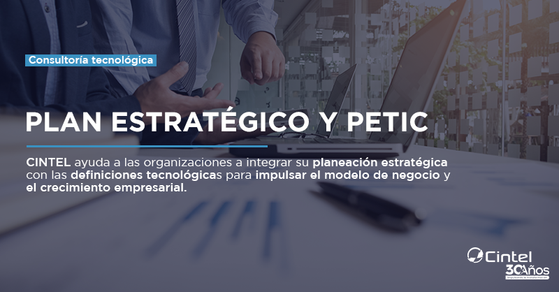 CINTELColombia's tweet photo. #CINTEL30Años asesora a las empresas en su direccionamiento estratégico a través de la formulación del #PETIC, con metodologías y herramientas que facilitan la estructuración de negocios, estrategias, proyectos e indicadores de gestión
Conoce más en: https://t.co/To3RDriQms https://t.co/x8zqgfG3Oz