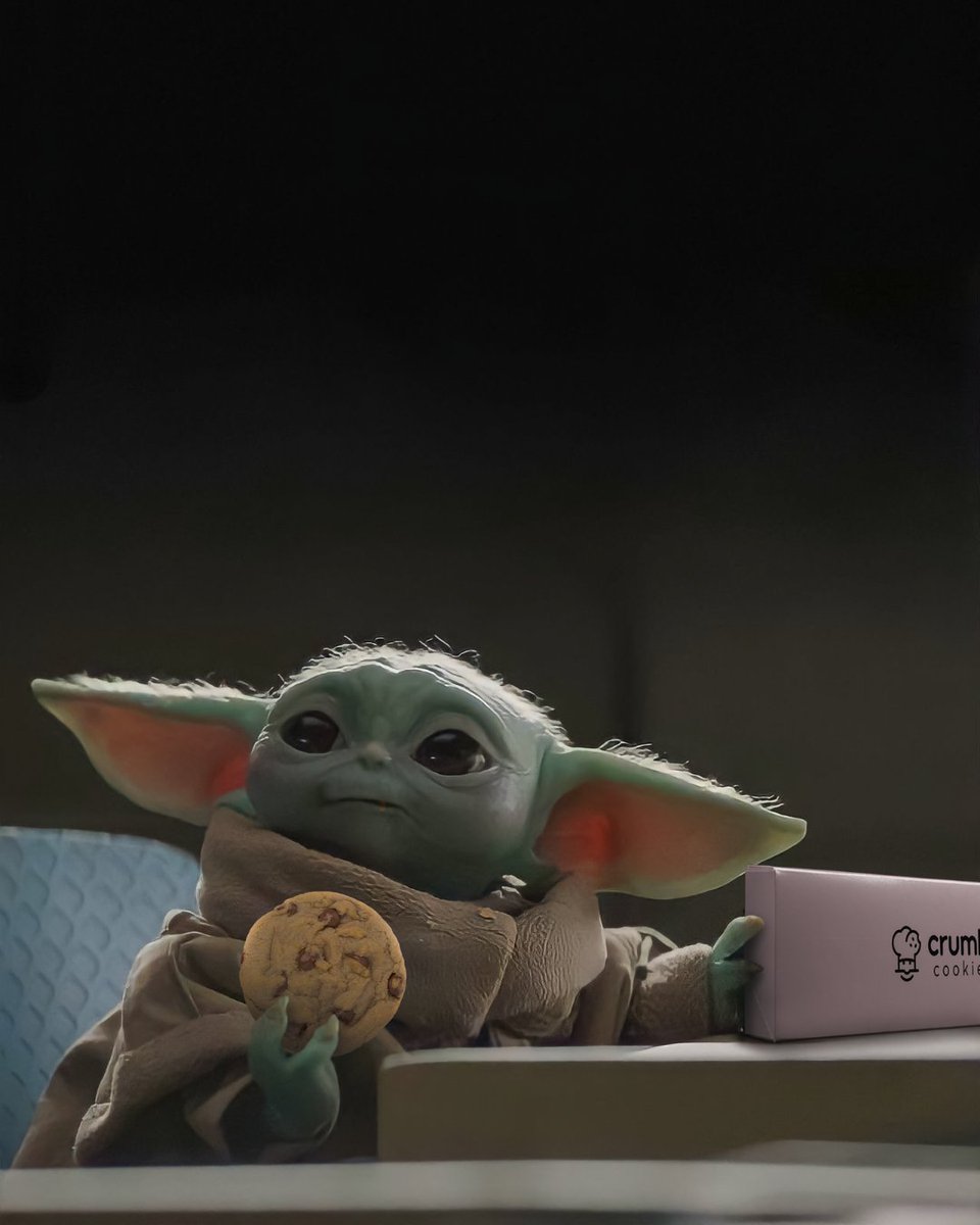 Haters will say it's photoshopped. #MayThe4th #CrumblCookies