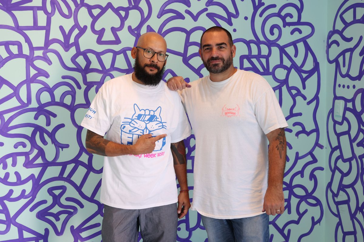 <a href="/FUZITHEFRENCHIE/">FUZI</a> @alanket 
2 🐐's of the Graffiti world 🌍

If you love graffiti, street-culture, street art and Web3, we've got you covered.

Join us in the discord for all information on Glyphic NFTs

discord.gg/4gj3rsndJe