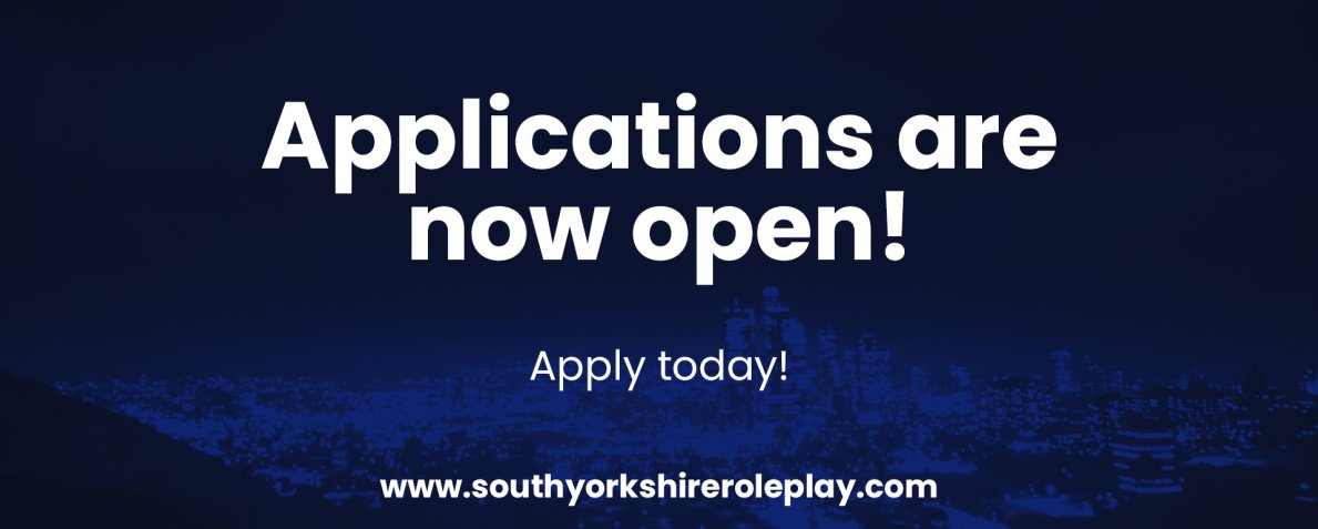 South Yorkshire Roleplay Community tweet media