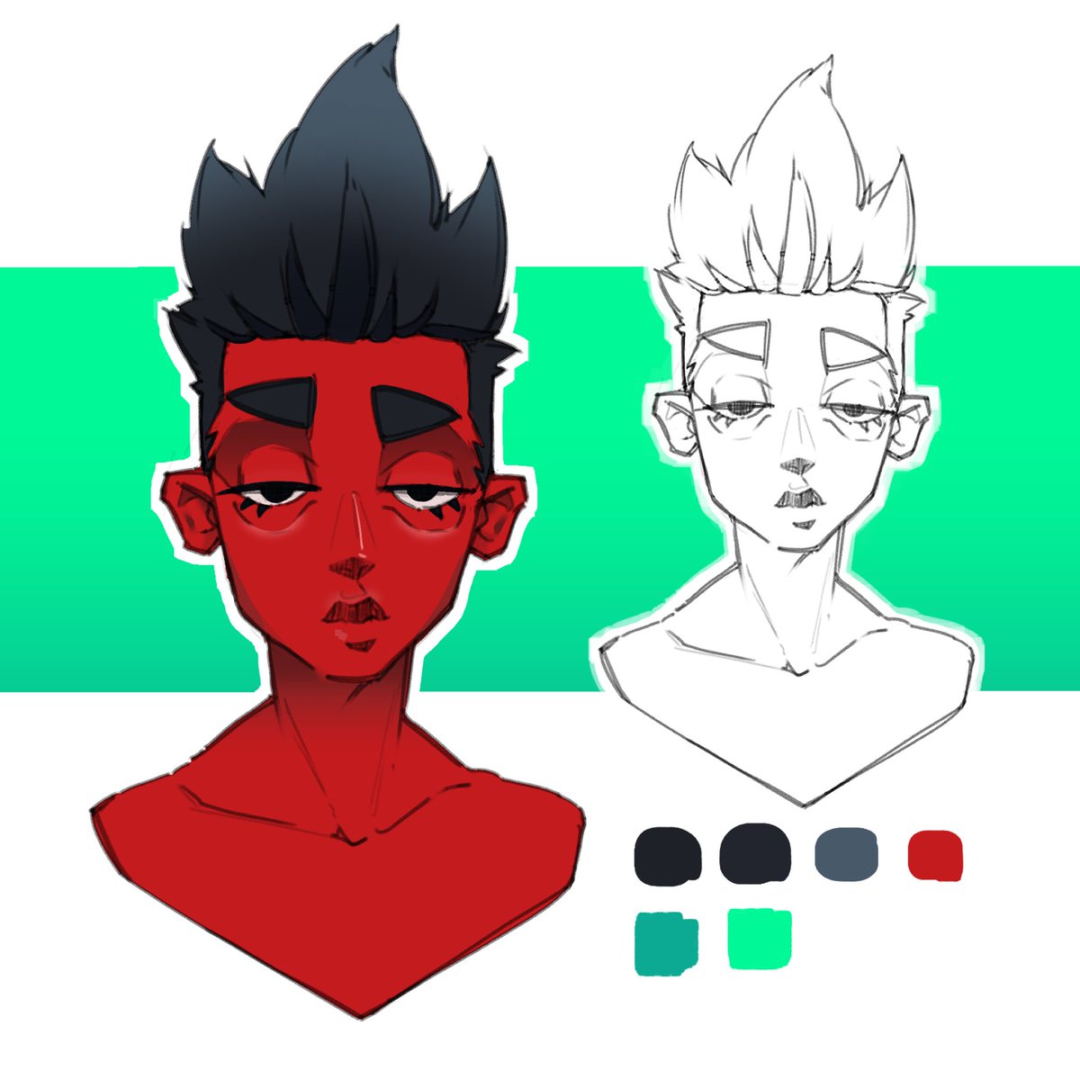 SFreebrave's tweet photo. You know this boy ait? ye me neither 👺

This was drawn at the Creative meet up we do every Wednesday and Saturday, You can join through the link https://t.co/sQpy3OwptN https://t.co/c3n3ULFvlk