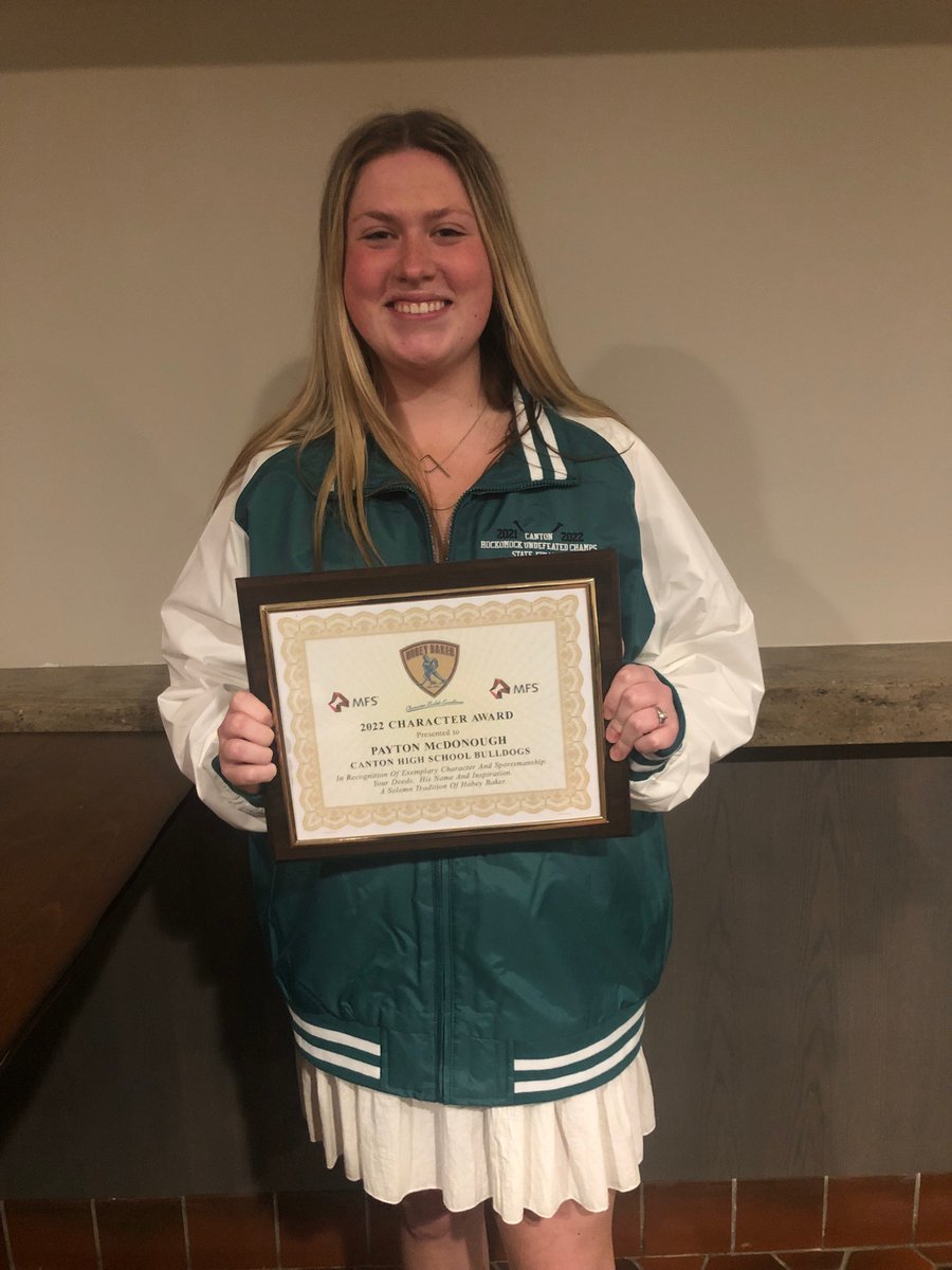 CHS Girls Ice Hockey (@chsghockey) on Twitter photo Payton McDonough with her Hobey Baker Character Award!!!
<a href="/CantonCommunity/">Canton Community TV</a> <a href="/CantonCitizen/">Canton Citizen</a> Payton McDonough with her Hobey Baker Character Award!!!
<a href="/CantonCommunity/">Canton Community TV</a> <a href="/CantonCitizen/">Canton Citizen</a>