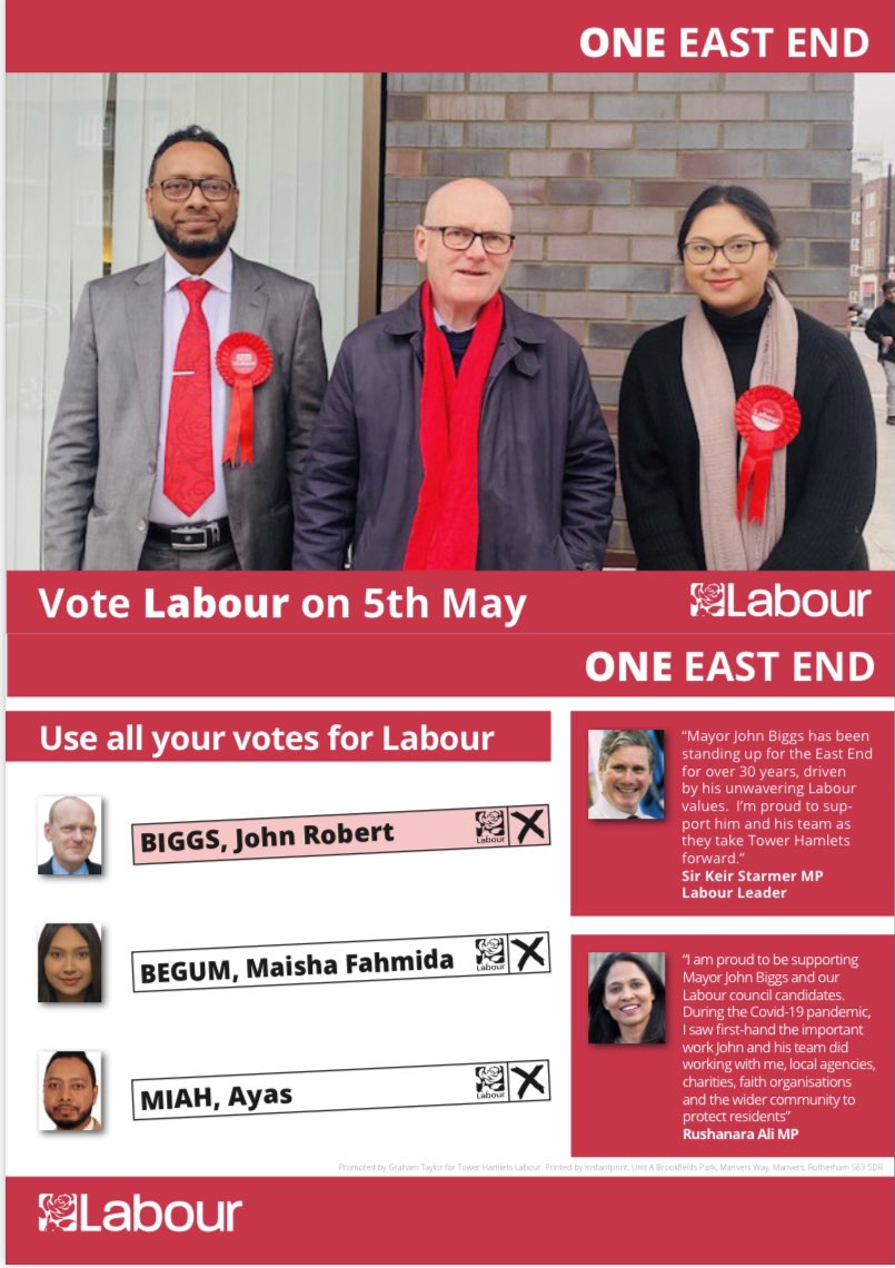 ayasmiah3's tweet photo. It’s Election Day tomorrow, please use all your votes for Labour to keep St Dunstan’s as a cleaner, safer and greener ward. https://t.co/YMuk2xgZgU