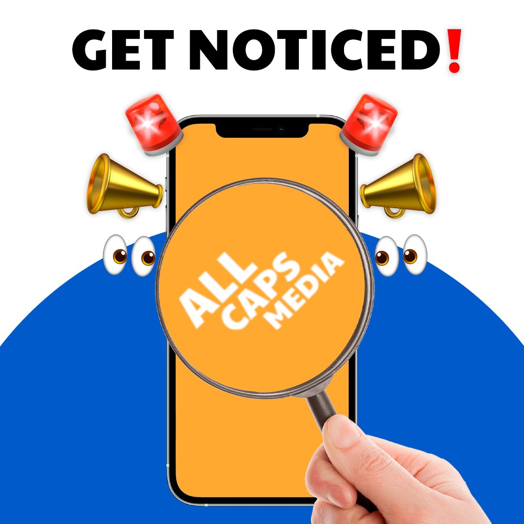 allcapsmedia's tweet image. Whether you’re a small business owner, an entrepreneur, or a large business, we can help you gain exposure to your brand. 👀 

#AllCapsMedia #ACM #Marketing #Design #SEO #Video #Photography #SocialMedia #Services #UnlimitedMedia #GetNoticed #Graphics #Videos #Media #Unlimited