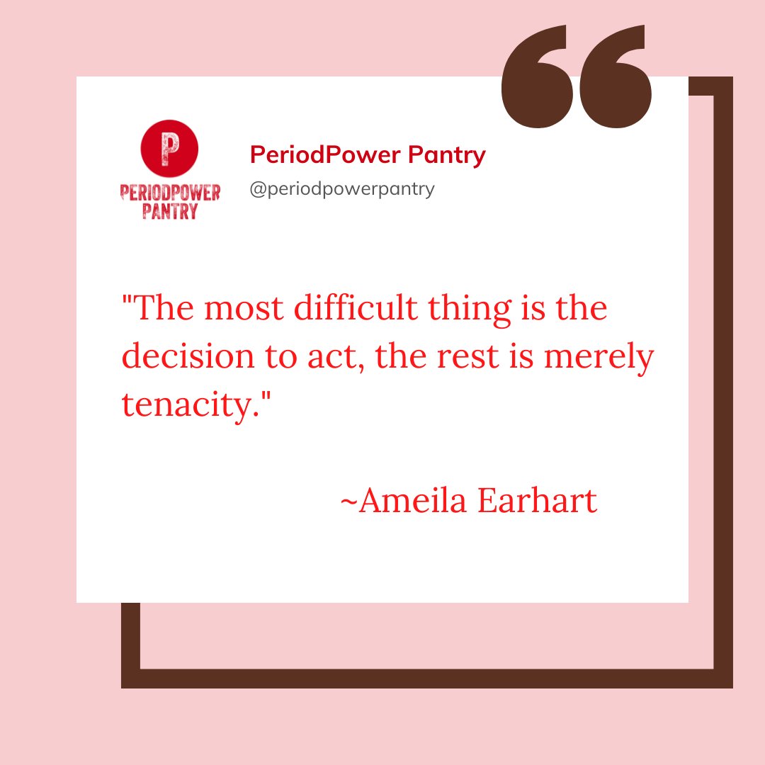 Wednesday Wisdom!
Share this with a friend!!
#periodpowerpantry #periodequity #periodsforall #womenshealthmatters #menstruationmatters #wednesdaywisdom #favoritequotes #periodpower
