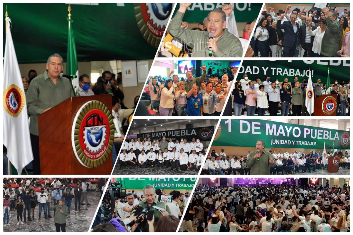 <a href="/CTMPuebla/">CTM_FTPuebla</a> y su líder <a href="/leobardosoto/">Leobardo Soto</a> demandan pago justo de reparto de utilidades y eliminar el ISR a las prestaciones sociales  y tiempo extra al mismo tiempo de entregarle la presea primero de mayo a la secretaria general <a href="/PueblaAyto/">Puebla Gobierno de la Ciudad</a> <a href="/silvia_tanus/">Silvia Tanús</a>  por su  trayectoria política.