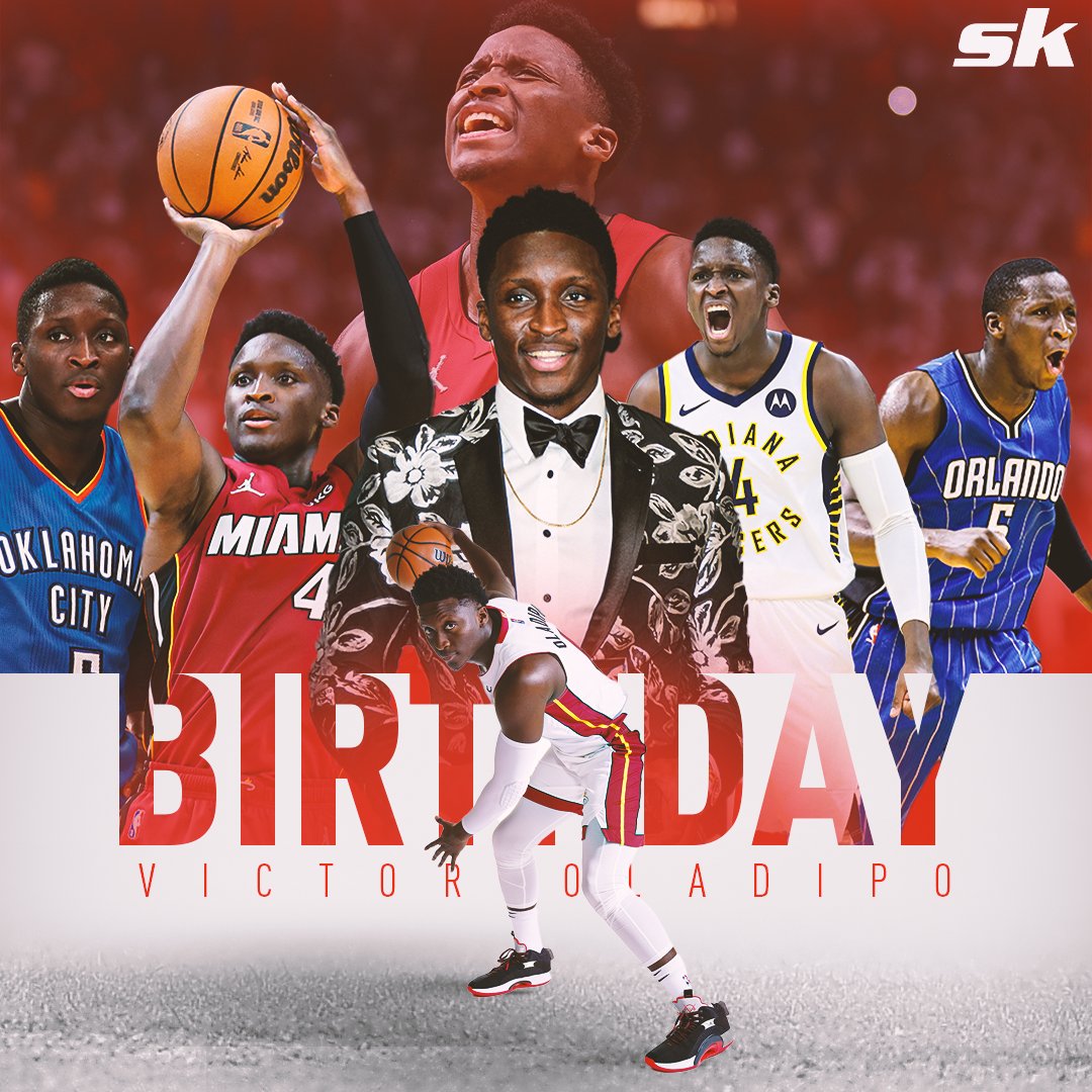  2× NBA All-Star 2018 NBA Most Improved Player 2018 NBA Steals Leader

Happy Birthday Victor Oladipo 