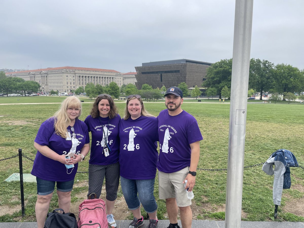 Teacher Appreciation Week…How about cheers for these leaders on the Washington Trip!