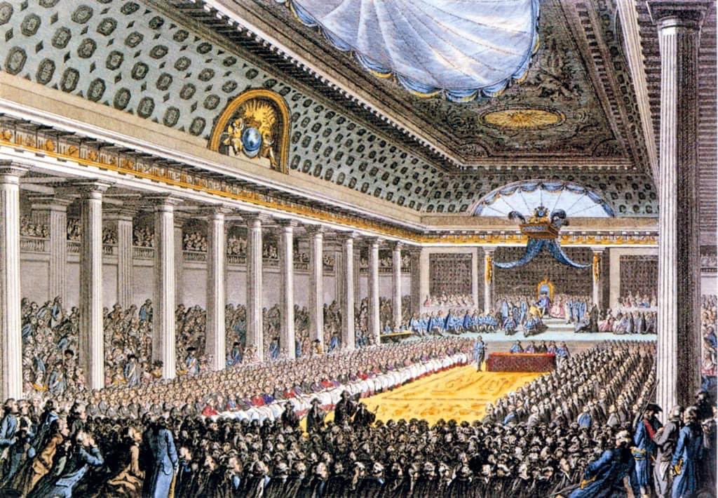 d_guazzellisp's tweet photo. Il #5maggio del 1789 vengono inaugurati gli #statigenerali convocati da Luigi XVI per trovare un accordo tra le classi sociali e risolvere la grave crisi economica e politica che affliggeva  la #Francia. 

Si cambia la storia.

#AccaddeOggi #storia #France https://t.co/VhpL3C8HcD