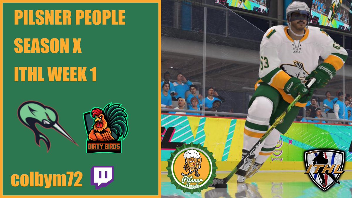 WAKE UP! It’s Pilsner People opening night babyyyyyyy!

Tonight we take on the Dirty Birds and long time rival Sea Sickness. 

Puck drop is at 9 EST. <a href="/IceTiltHL/">ITHL</a>