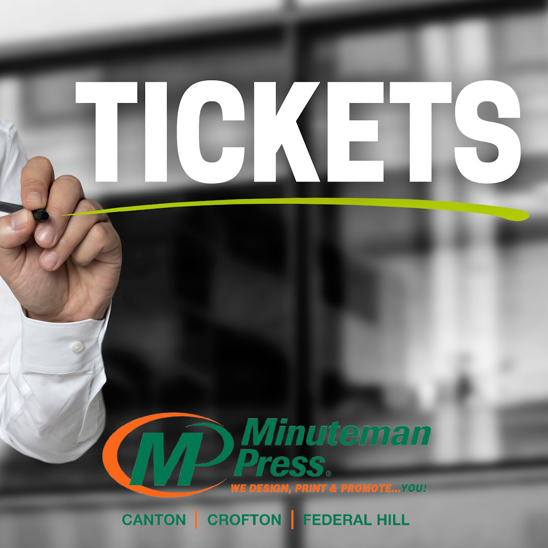 mmpcrofton's tweet image. We’re your ticket to high-quality printing. We can design and print customized tickets of any kind, including raffle tickets, admission tickets, ticket books, ticket rolls, and more! 

mmpcrofton.com

#CustomTickets #MarylandEvents #CroftonMD #CantonMD #FederalHill