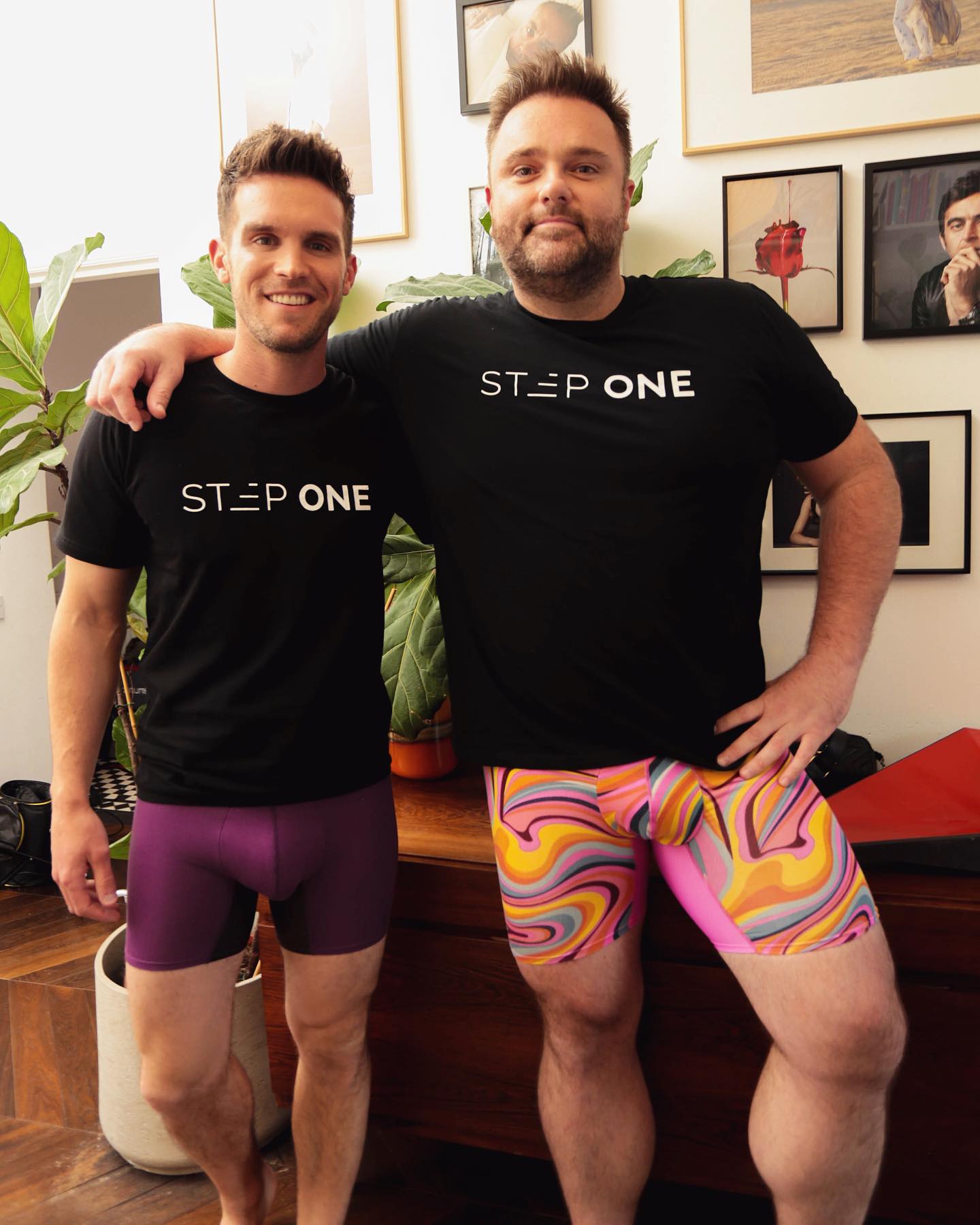 Celeb Lover on X: I think @GazGShore advertising underwear might be my new  favourite thing. That bulge looks incredible in those #StepOne boxers.   / X