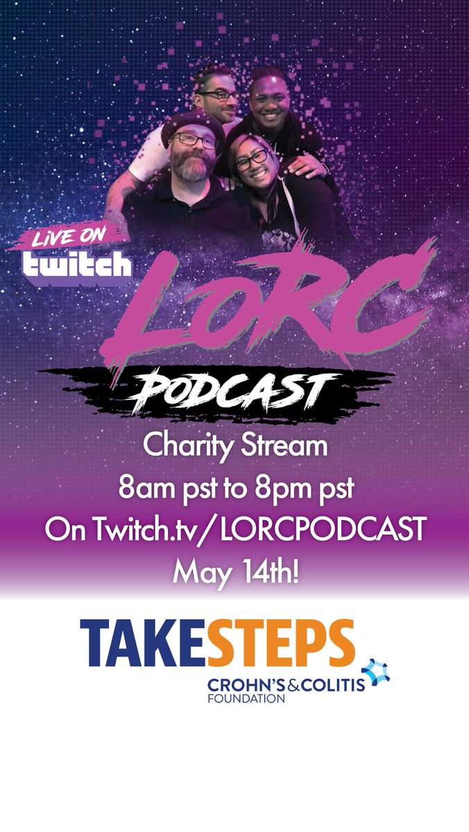 stephuhnoids's tweet photo. San Diego Take Steps: LoRC Podcast - Crohn's & Colitis Foundation
Donate here! π
https://t.co/oEQVNNMu9X
#WhyItakesteps #TakingSteps #donate https://t.co/Ly61gn4po9