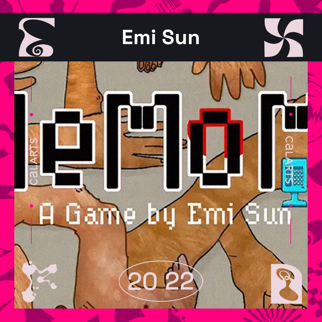 CalArtsExpo's tweet photo. Check out #CalArtsExpo2022 artist Emi Sun!

Sun is an interactive artist whose works challenge the boundaries between playfulness and seriousness.

Her project ‘MeMoMi’ is an interdisciplinary game about a girl traveling in her body to heal it.

https://t.co/XAwE8t0x3i https://t.co/SutzqruOCi