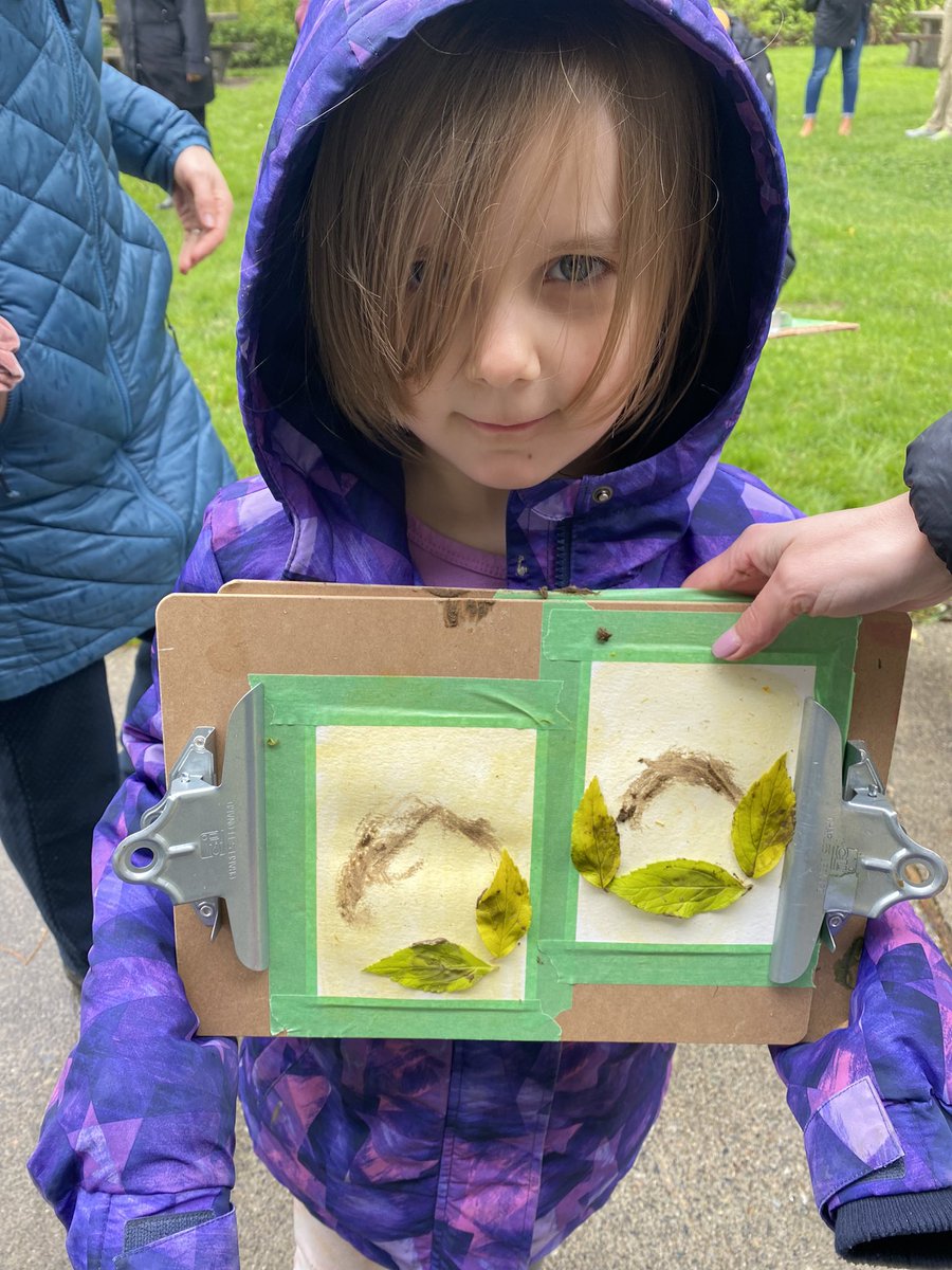 edavenport79's tweet photo. It was a privilege to share with the @The_DLDozen some things we are doing @MatsquiElem. It was day of learning for us as well… we stretched our 🧠 and used our imaginations.  We got our 🙏🏼 dirty and created masterpieces. #getoutside #walkingcurriculum #abbyschools https://t.co/BJ0eJXWMHK