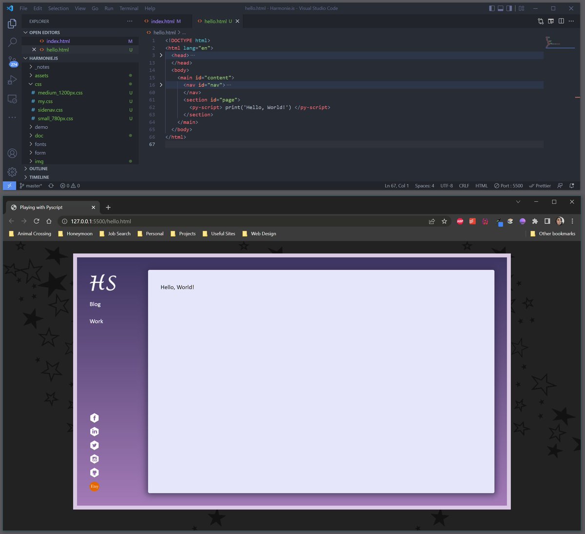 PicoTala's tweet image. NEAT. #PyScript