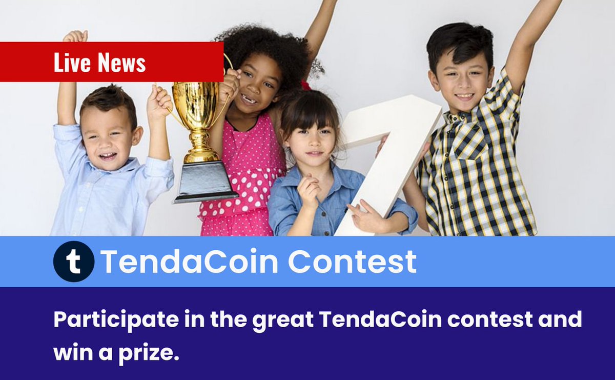 🔥TendaCoin Contest 🔥

3 person $50 🤑
3 person $100 🤑
3 person $150 🤑

How to participate to the contest?
👇👇👇
More information:
t.me/TendaCoinOffic…

#TendaCoin #TND $TND