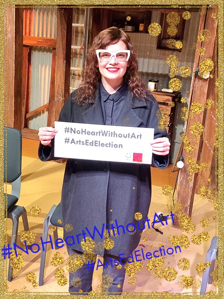 CreateSydney's tweet image. Thank you @penelopejbenton for bringing the @NAVAvisualarts perspective to our panel. You know there's #NoHeartWithoutArt so let's make this an #ArtsEdElection